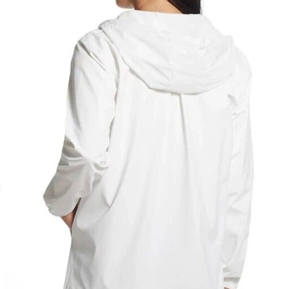 NEW Weatherproof Vintage Rain Slicker Jacket Women's Full Zip Lined White - Picture 6 of 9